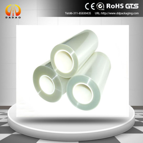 Coated Polyester Film Transparent UV coating PET film 0.125mm Supplier