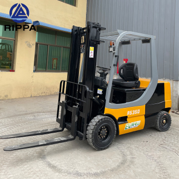 China Environmentally Friendly 3.5 Ton 4X4 Electric Rough Terrain Forklift with Certification
