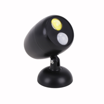 180度の動きの活性化COB LED乾燥バッテリーセンサーライト