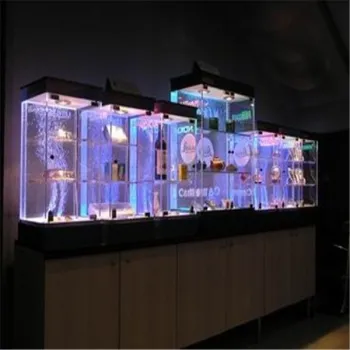 Shenzhen factory directly acrylic wine glass display cabinet