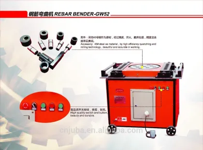 JUBA brand rod bar bending machine GW52A