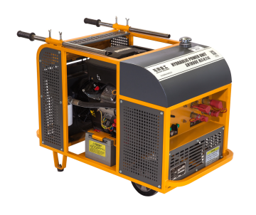 Hydraulic Power Pack Units with Gasoline Engine for Asphalt Concrete Pavement Breakage in Construction Equipment