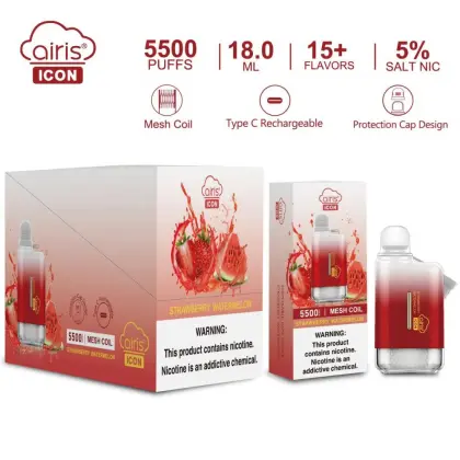 Airis Icon Disposable Vape Pen 5500puff 10pack