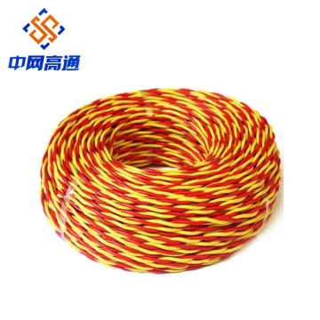 Automatic Outdoor Installation Flexible Twisted Pair Cable Drop Wire