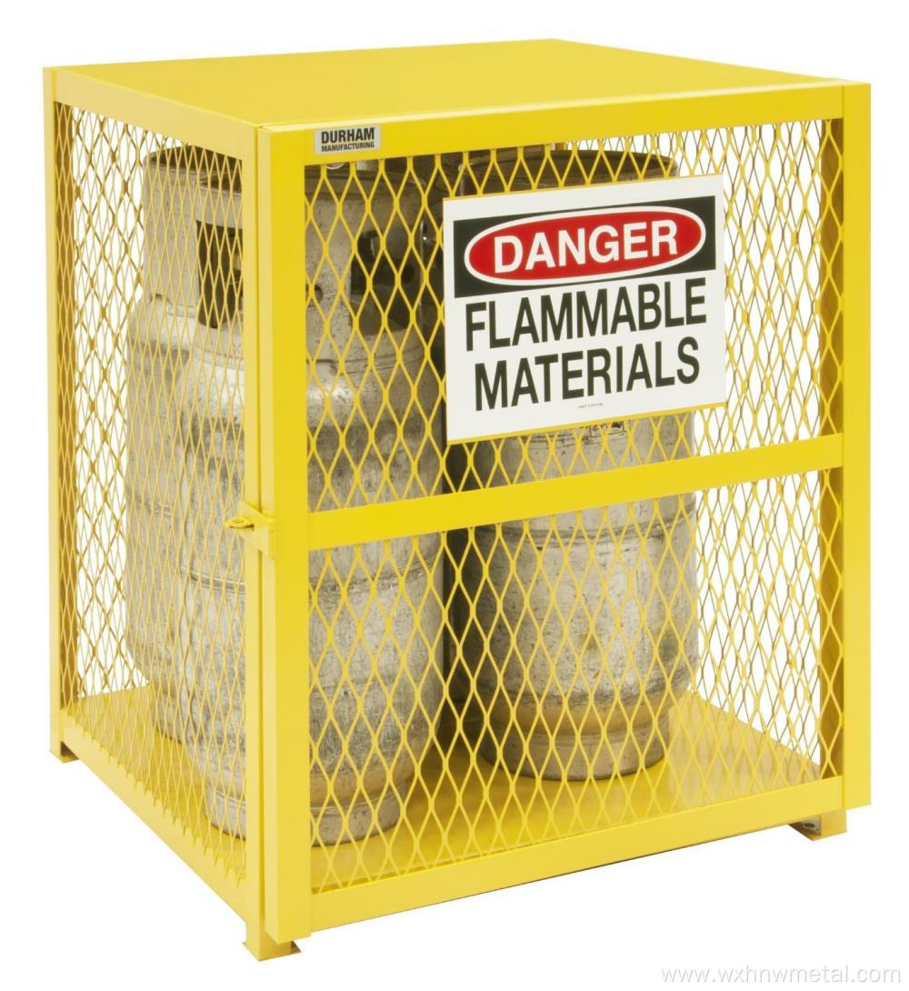 Gas cylinder storage cage for 4cylinder