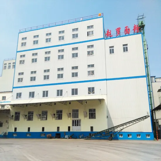 Maize Flour Milling Plant With Steel Structure Workshop