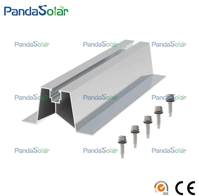 Aluminium U50b Short Rail Solar Bracket System