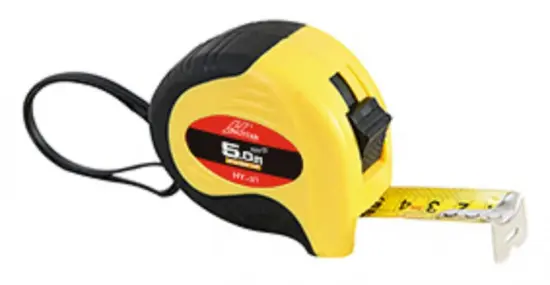 3m/5m/7.5m  measuring tape rubber coatting