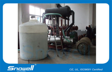 Seawater / Salt Water Slurry Ice Machines On Board , Air Cooled 20t/d 3p 220v