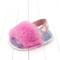 Toddlers Fur Sandals for 0-12 Months Baby