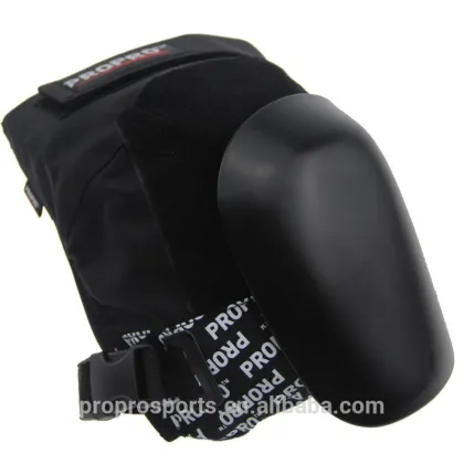 KP-PRO Skateboard Roller Derby BLACK KNEE PAD