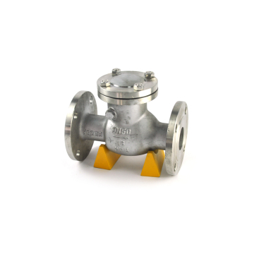 api 6d 24 inch steel lift flange oi field cryogenic axial check valve