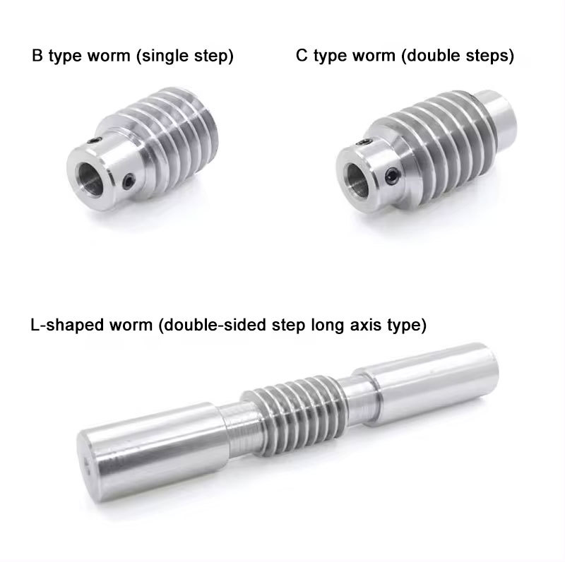 45 Steel Worm Gear with 1.5 Module Speed Ratio 20 25 30 40