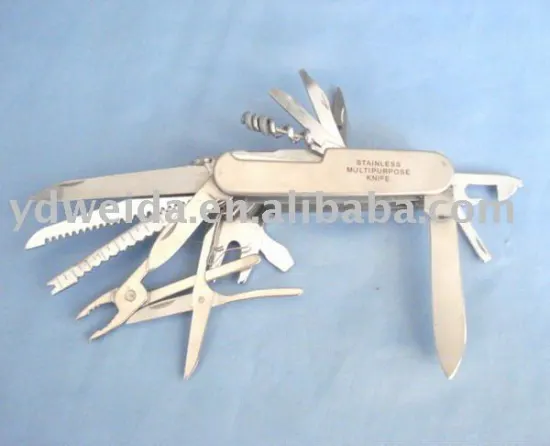 stainless steel pocket knife