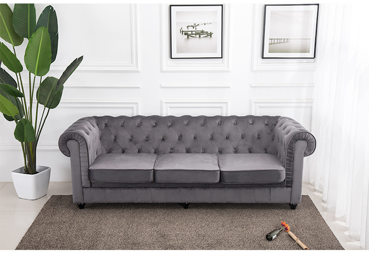 Chesterfield Sofa Set 1+2+3 Seater For Living Room