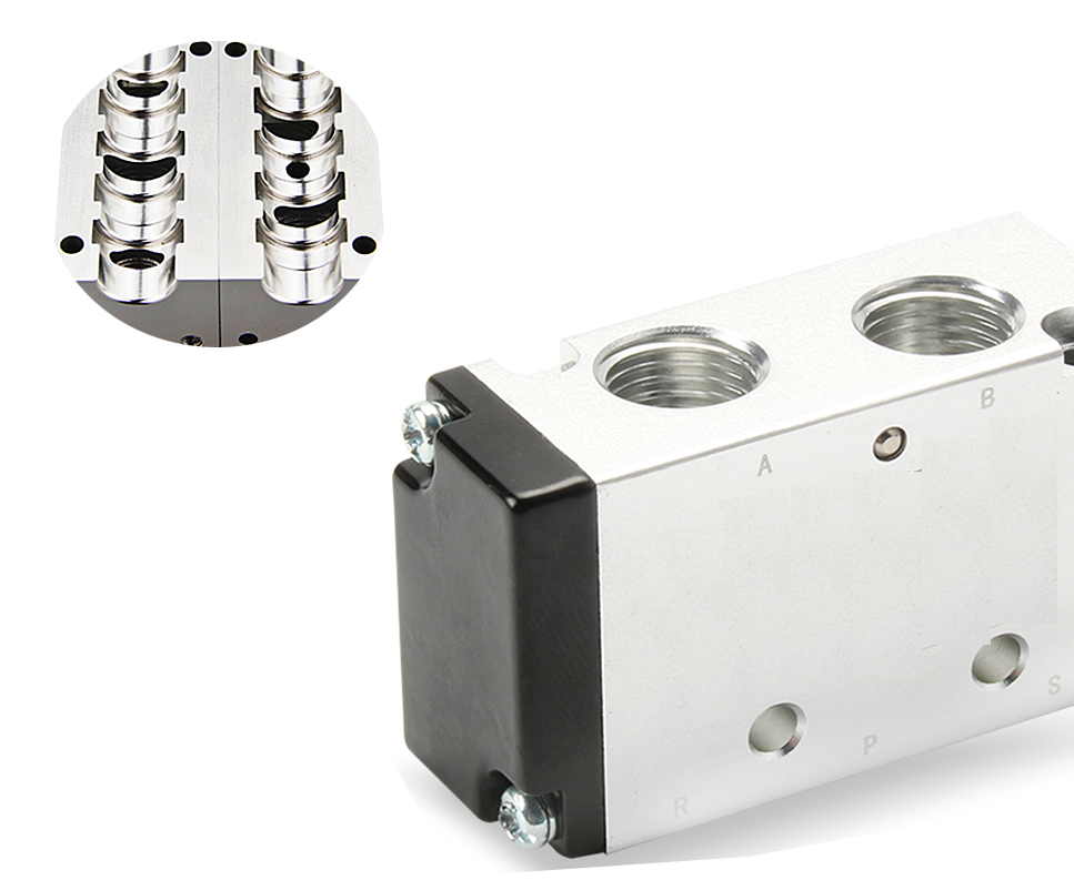 Smooth inner wall of 4V230-06 flow control valve in pneumatic cylinder