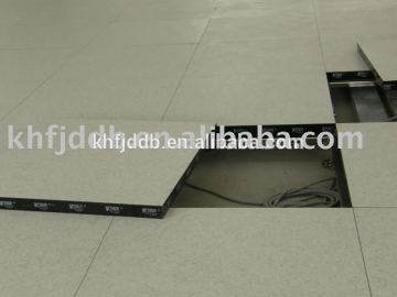 Kayu teras yang dibangkitkan lantai dengan PVC (HDM)