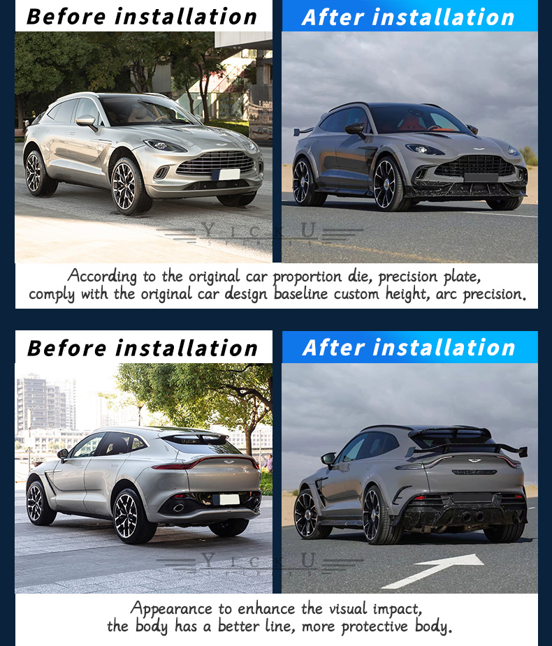 Carbon Fiber Body Kit For Aston Martin Dbx, High Quality Carbon Fiber ...
