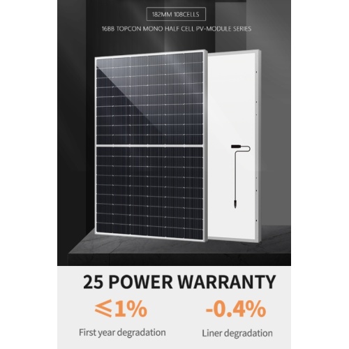 N-Type Solar Module 430W Double-Glass Panel