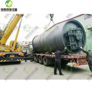 Pyrolysis Old Tyre to Diesel Recycling Plant