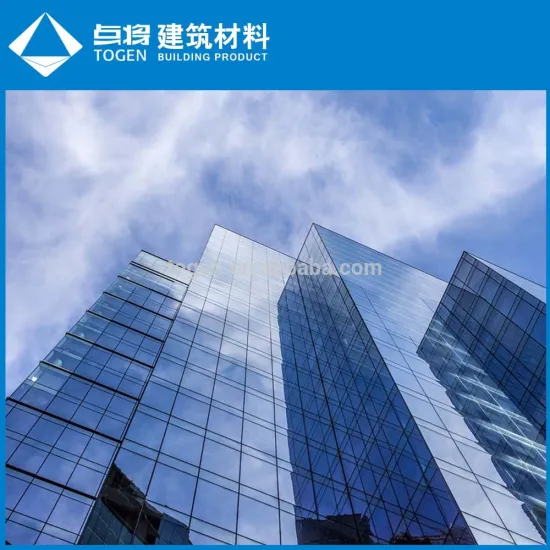 Double Glazed Energy Saving Curtain Wall Glass Panels