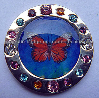 Butterfly Sign Marker (MJ-Golfball Marker-048)