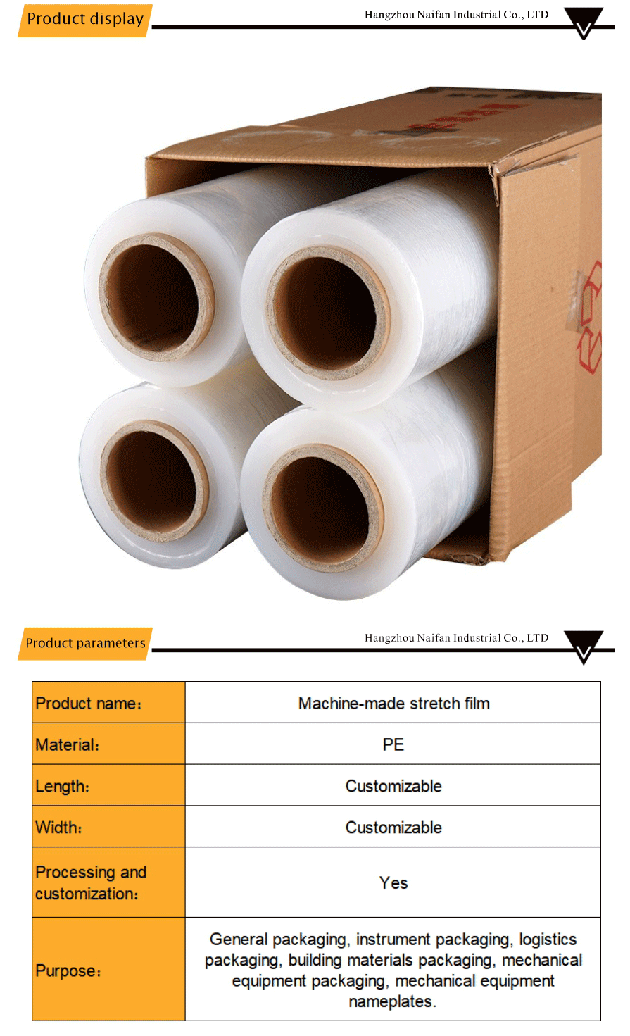 Self adhesive stretch film solution