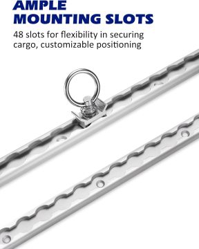 L Track Rail with Single Stud Fittings