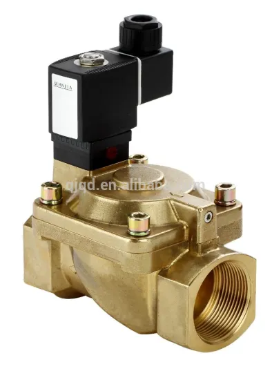 The new 1 inch brass water solenoid valve ac 220v