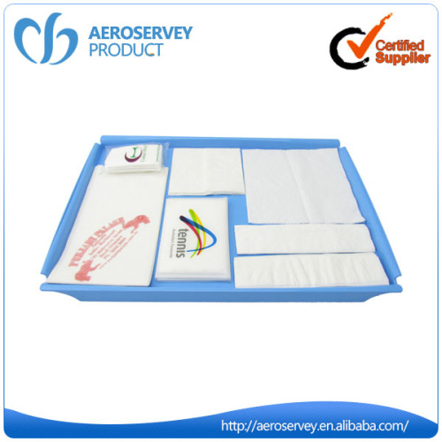 Custom reusable OEM airline restaurant napkins