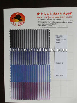 Fine quality 100%cotton stripe shirting fabric