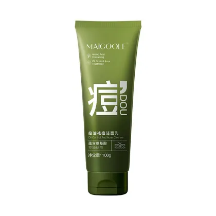 Amino Acid Facial Cleanser for Oil Control and Acne Treatment with Deep Cleaning and Moisturizing