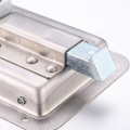 Silvery Mirror-Polished 304 SS Stainless Steel Special Vehicle TruckToolbox Paddle Panel Locks