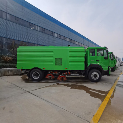 Грузовик Howo Road Sweeper Cleaning Truck