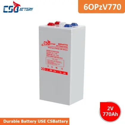 Csbattery 2V770ah Long-Life Rechargeable Suuny Battery for Freezer/Inverter/Telecom/Pressure-Tanks/Centrifugal-Pumps/Vs: Fiamm/Leoch/Amy