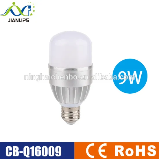 Led Aluminum Bulb Manufacturing E27 B22 Ball Bulb 9W