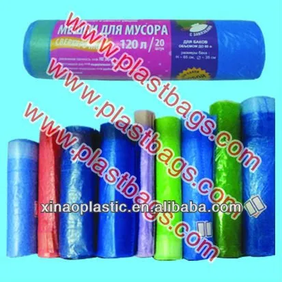 2014 most popular plastic drawstring bag