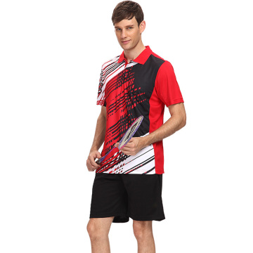 2017 High quality china man badminton sports wear outfit