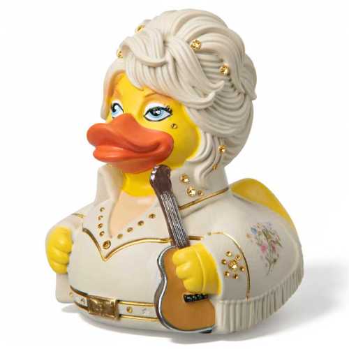 Dolly Parton Country Queen Rhinestone Duck Figurine – A Musical Tribute & Loving Memory