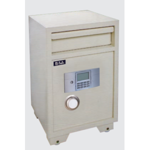 Electronic coin deposit safe