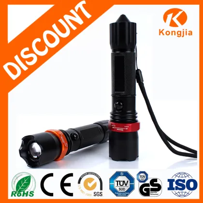 Aluminum Rechargeable Zoom The Best Flashlight In The World