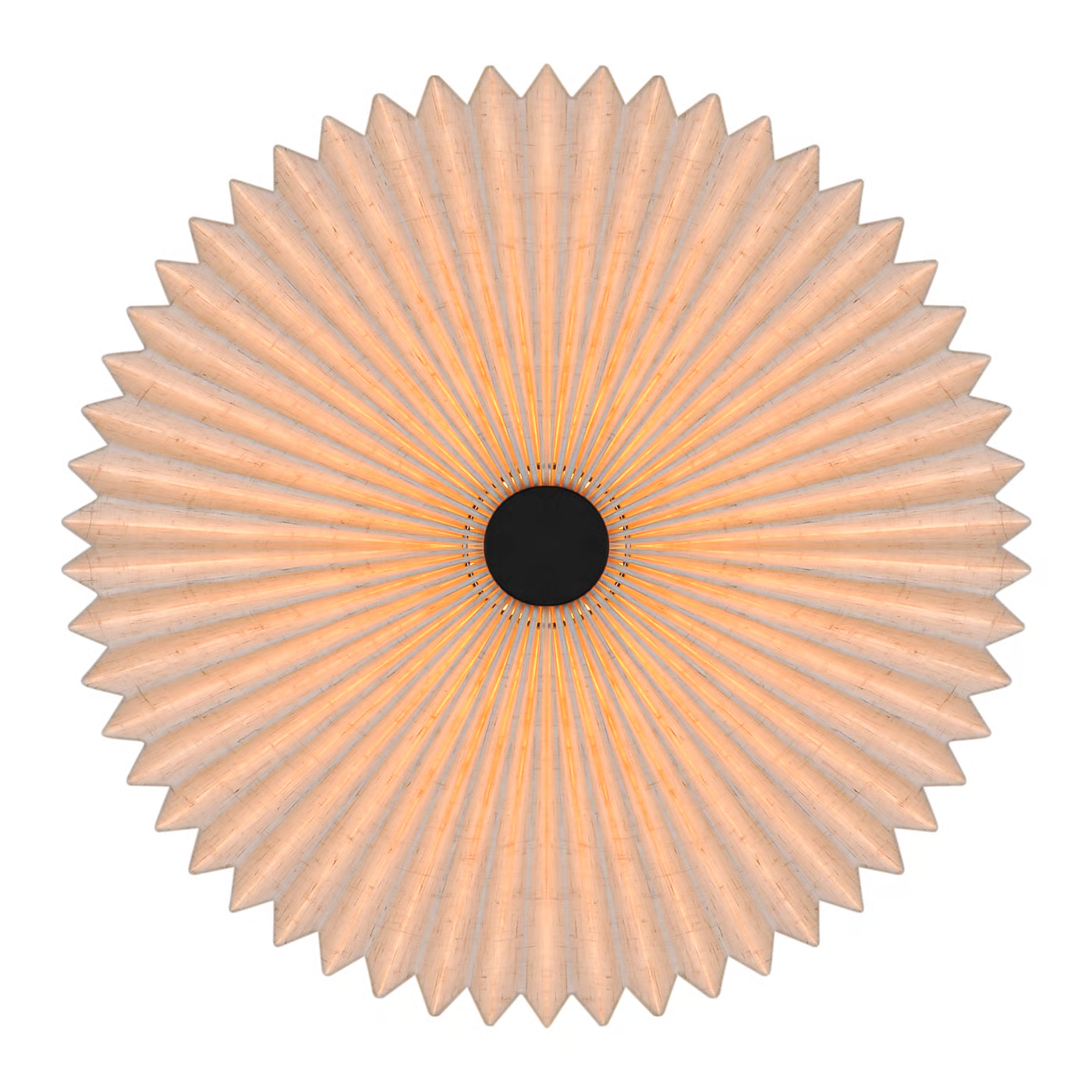 Vivienne Fabric Metal LED Ceiling Light (3)