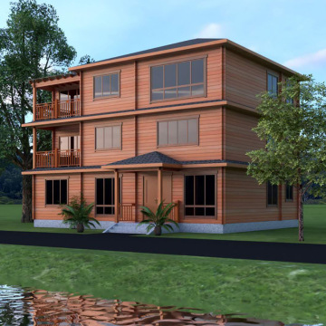 Modular Folding Home with Creative Garden Retreat Concept