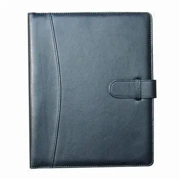 PU/PVC File Folder, Available in Various Colors and Designs