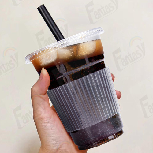 China Customized 16oz PET milk tea transparent cups Manufactory