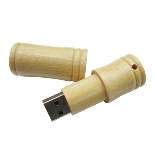 Wood pendant with necklace USB Stick 8GB 16GB