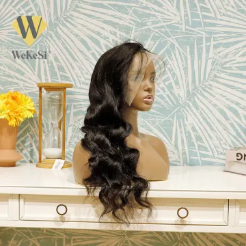 Transparent HD Lace Frontal Wig Human Hair Body Wave Virgin Cuticle Aligned Brazilian Hair Wig Unprocessed Mink Hair HD Lace Wig