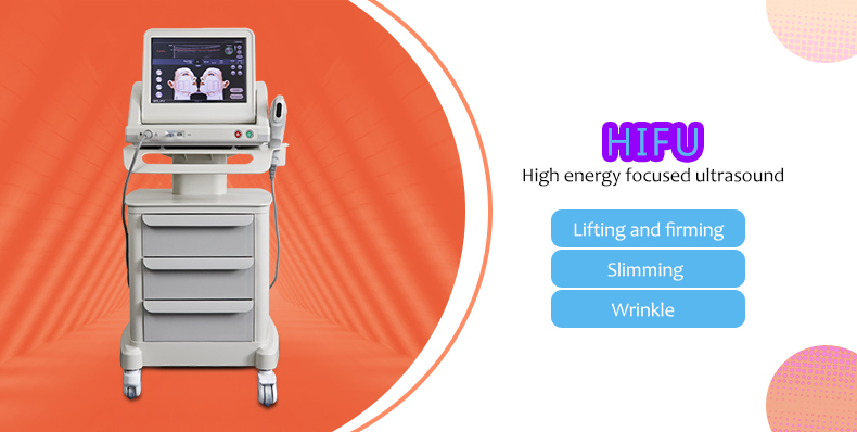 NON-INVASIVE ULTHERAPY SMAS FACE LIFTING SKIN TIGHTENING HIFU MACHINE