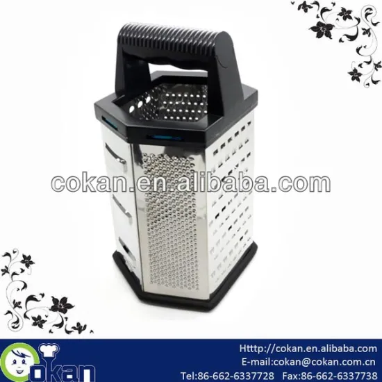 6 Sides Stainless Steel Vegtable Grater CK-GT002