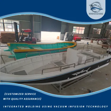 7.6m Vacuum Infusion FRP Fishing Auxiliary Vessel